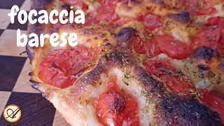 Ricetta della focaccia barese con la patata [upl. by Indyc]