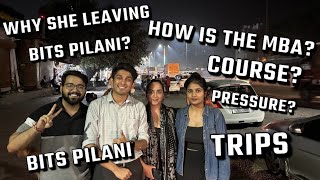 BITS Pilani MBA review bits bitspilani oasis admission engineering familyvlog pahadi pilani [upl. by Ahsitel]