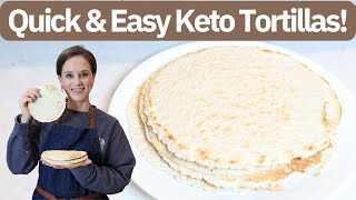 Quick amp Easy Keto Tortillas [upl. by Sternberg194]