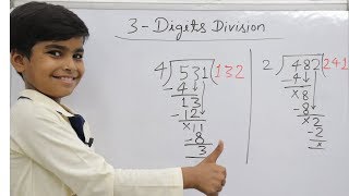 Basic division for kids  Basic division rules  3 digits divide  basic math for kids  भाग [upl. by Patten613]