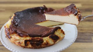 Basque Burnt Cheesecake Recipe [upl. by Sallad753]