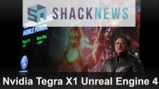 CES 2015 Nvidia Tegra X1 Unreal Engine 4 [upl. by Arodnahs]