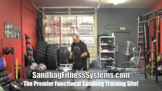 Sandbag Training Power Clean Variations for MMA Training Workouts [upl. by Glovsky]