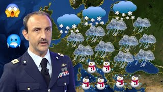 METEO ITALIA  Settimana turbolenta doppia Burrasca di Libeccio e Maestrale fino a 100 Kmh [upl. by Ddarb393]