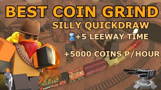 SILLY QUICKDRAW BADLANDS COIN GRIND  Tower Defense Simulator [upl. by Alliw]