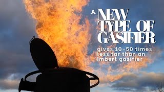 A new type of gasifier gives 1050 times less tar than an Imbert gasifier [upl. by Ameh356]