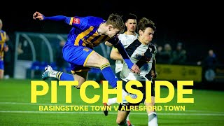 PITCHSIDE  Basingstoke Town 21 Alresford Town [upl. by Fakieh]