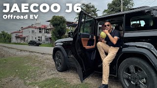 First electric offroad SUV Jaecoo J6 in Nepal First driving experience  Lokesh Oli [upl. by Elidad961]