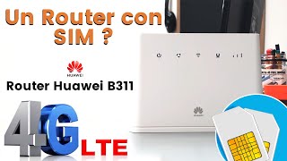 Router Huawei B311 24 GHZ WiFi móvil 4G LTE [upl. by Ransome]