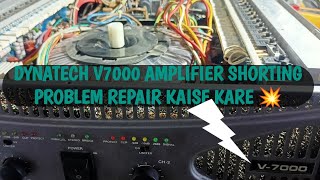 dynatech v7000 full shorting problem repair kaise kare [upl. by Oleusnoc]