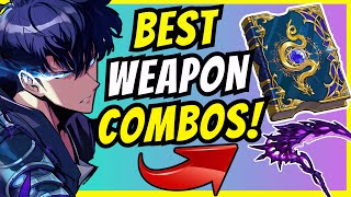 BEST WEAPON COMBOS Solo Leveling Arise BEST BUILD OPTIONS FOR JINWOO [upl. by Dhiman520]