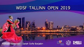 Aleksey Bessonov  Sarah Sofie Barjabin  R2 Tango  Tallinn Open 2019 [upl. by Ocer277]