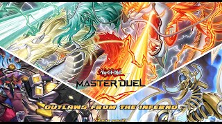 Master Duel  All New Animation Tenpai Dragon Infernoid Ritual Beast amp Goblin Biker [upl. by Anera]