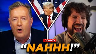 quotDid you cry Destinyquot Election Post Mortem w Piers Morgan  DestinyOnly Highlights [upl. by Rehposirhc]