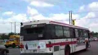 TTC Orion V 7114 Departing MccowanHwy 7 [upl. by Yemaj115]