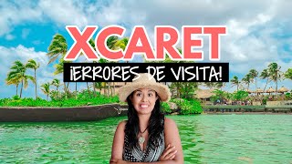 Errores al visitar Xcaret 15 datos que TIENES que saber [upl. by Anirahs]