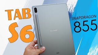 Samsung Galaxy Tab S6 Review  Snapdragon 855 powered Best Android Tablet 😍💥🔥⚡ [upl. by Milo]