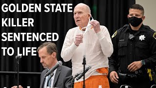 Golden State Killer Sentencing Orange County District Attorney Todd Spitzer reacts [upl. by Sremlahc]