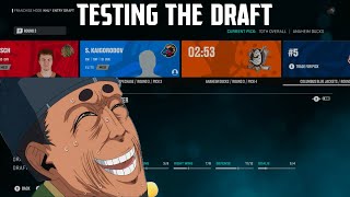 1ST DRAFT AND 1ST STEAL  NHL 25  Testing The Draft  Ep 2 [upl. by Etrem602]