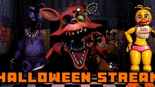 FNAF 2 HALLOWEEN STREAM [upl. by Leima654]