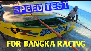 BANGKA SPEED TEST KALAMANSIG SULTAN KUDARAT [upl. by Tehr]