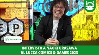 Intervista a Naoki Urasawa al Lucca Comics amp Games 2023 🐱 AnimeClick [upl. by Hulen]