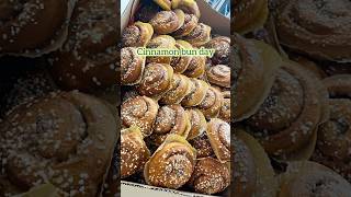 Kanelbullens dag in Sweden vlog cinnamon sweden day fika [upl. by Ayouqes]