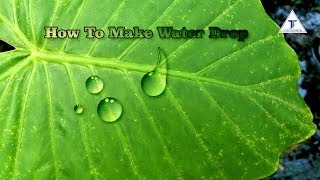 How To Make Water Drops In Photoshop In Hindi  Photoshop Mai Pani Ki Bond Kese bnae [upl. by Marie-Ann]