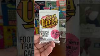 1992 NFL Fleer Ultra Football CardsPack Break [upl. by Grubb]