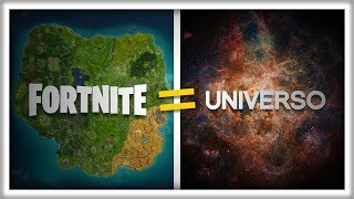 Si el Universo fuera del Tamaño del FORTNITE [upl. by Killoran169]