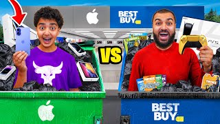 Apple Store Vs Best Buy Dumpster Diving WE FOUND PS5 amp IPHONE 16 JACKPOT [upl. by Natala798]