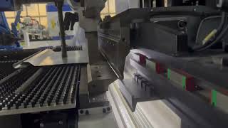 Sheet metal cnc plate folding center machine panel bender machine [upl. by Allit]