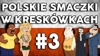 Polskie smaczki w kreskówkach vol3 nie dla dzieciaków [upl. by Neelhtakyram]