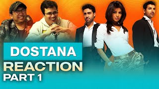 Dostana Reaction Part 1  One of the Funniest Indian Films [upl. by Jovitah186]