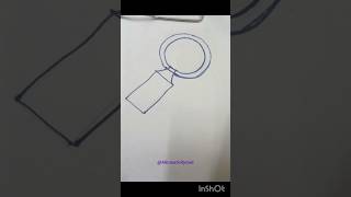 How to draw a microscope ARcreativitynart shortsviral easyartforkids [upl. by Idnym]