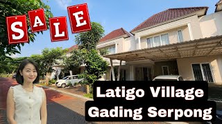 SOLD Rumah siap huni dijual murah di Gading Serpong Cluster Latigo Village [upl. by Kenric]