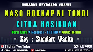 NASO ROKKAP NI TONDI KARAOKE TAPSEL  Shahia Youtube [upl. by Iveksarap]