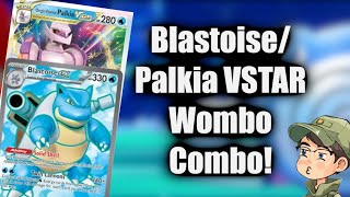 Blastoise EXPalkia VSTAR Deck COMBO [upl. by Eicnahc]