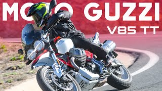 Moto Guzzi V85 TT 2024  Prueba a fondo [upl. by Arual]