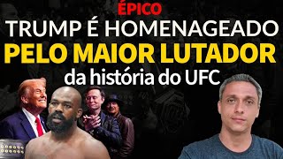 Incrível Donald Trump aparece em LUTA épica e recebe cinturão do MAIOR LUTADOR da história [upl. by Heriberto]