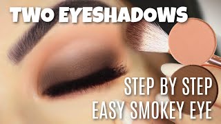 Beginners Smokey Eye Makeup Tutorial  How To Apply Eyeshadow [upl. by Ardnuassac211]