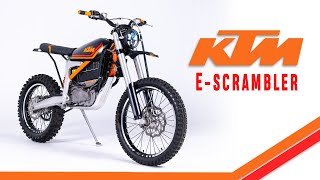 KTM EScrambler custom build  Purpose Built Moto [upl. by Bathesda]