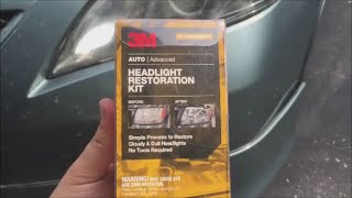 3M headlight restoration kit review [upl. by Roybn]