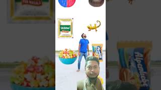 Aadmi chipkali khagya😄😂newfunnycomedy cartoon reelsshortvideoviralreels shortsfuntrending [upl. by Nylessoj]