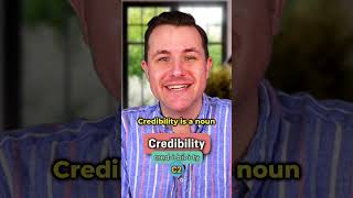 Credibility  Meaning Pronunciation Synonyms and an Example Sentence English Word of the Day [upl. by Nisbet278]