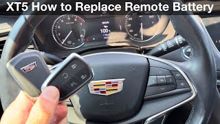 How to Install a 2017 Cadillac XTS Battery  Step by Step [upl. by Delanos936]