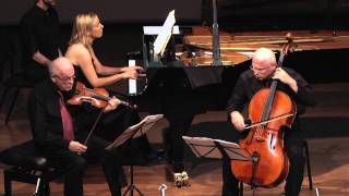 Israel Piano Trio Beethoven piano trio op1 no2 part 3 [upl. by Ahsenit]