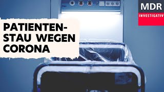 Wegen Corona  Patientenstau in Kliniken [upl. by Peirce]