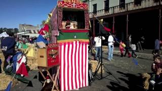 Punch and Judy in Clunes Part 1 May 2013 [upl. by Parent]