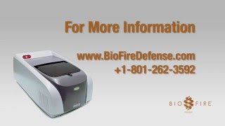 FilmArray System Demo BioFire Defense [upl. by Chilt838]